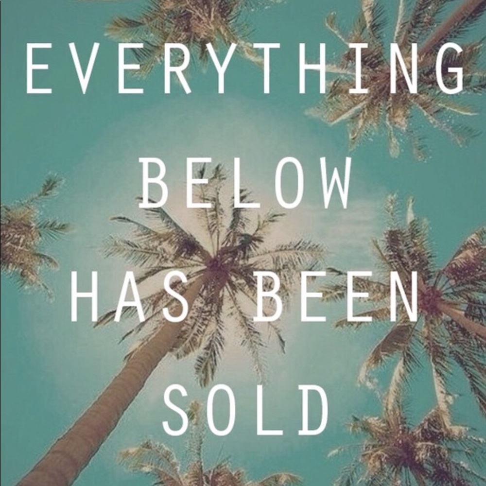 😊Everything below has been sold😊